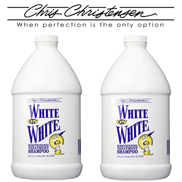 Christensen White on White แชมพู 128 oz.