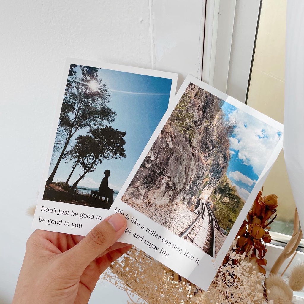 โปสการ์ด IN TO THE WILD โปสการ์ดตกแต่งห้อง