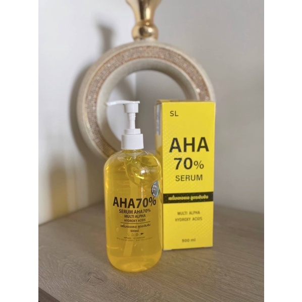 SERUM AHA 70% 500ml.เซรั่มเปิดผิว เอเอชเอ ขวดใหญ่ ของแท้