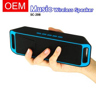 ลำโพง Bluetooth ลำโพง Music Wireless Speaker SC-208 เสียงกระหึ่ม