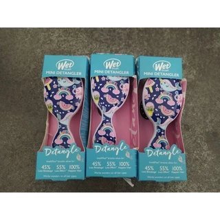 WET BRUSH [++สินค้ามีตำหนิ รอยถลอก และแพคเกจยับไม่มีผลต่อการใช้งาน] MINI DETANGLER [สินค้าตำหนิไม่ร่วมโปรของแถมGWP]