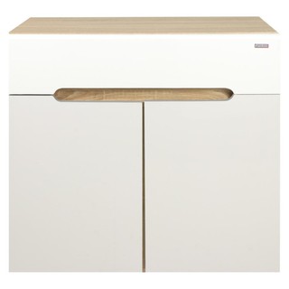 Storage cabinet CABINET FURDINI PSP-9325 WHITE/GREY Multipurpose furniture Home &amp; Furniture ตู้เก็บของ ตู้เตี้ย FURDINI