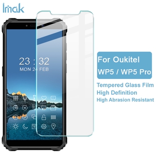 ฟิล์มกระจกนิรภัยกันรอยหน้าจอ Original Imak Oukitel Wp5 Pro / Wp5 9H