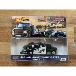 Hotwheels Catty On &amp; Jaguar Lightweight E-Type