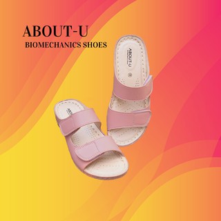 ABOUT-U รองเท้าเพื่อสุขภาพผู้หญิง ใส่สบาย น้ำหนักเบา เย็บรอบ…