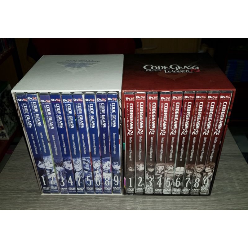 DVD CODE GEASS โค้ดกีอัส SS1,SS2 BOXSET