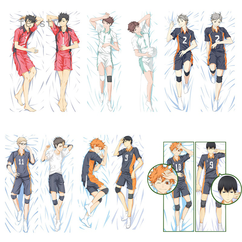 Anime Haikyuu Kuroo Pillowcase Cover Hugging Body Cosplay Shopee Thailand 5593