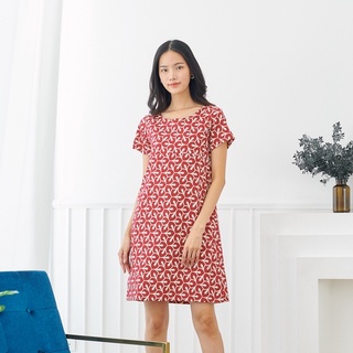 NEW!! เดรสให้นมรุ่น Miki Dress: Red Reflection