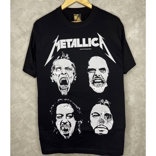 เสื้อวง วินเทจ แขนสั้น มือหนึ่ง แท้ METALLICA 〽️