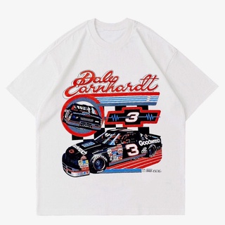 เสื้อยืดสีขาวเสื้อยืด พิมพ์ลาย Nascar RUMBLE DALE EARNHARDT CHAMPHINSHIP | เสื้อยืดแข่งรถ สไตล์วินเทจ | เสื้อยืด สีขาว ส