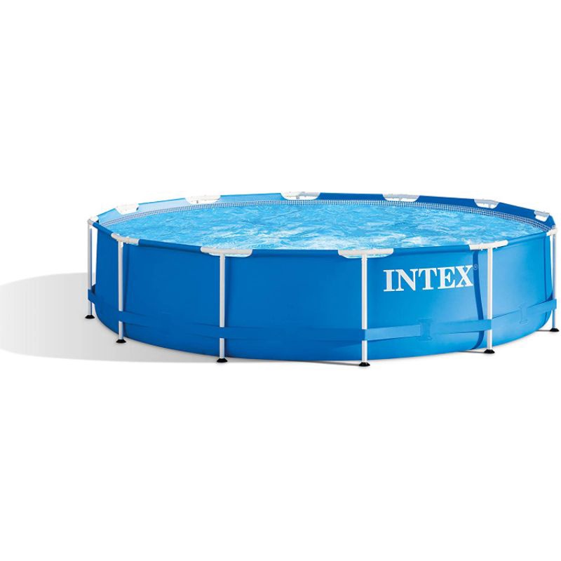 INTEX สระว่ายน้ำวงกลมขนาดใหญ่ เส้นผ่าศูนย์กลาง  3.1เมตร สูง 0.76เมตร