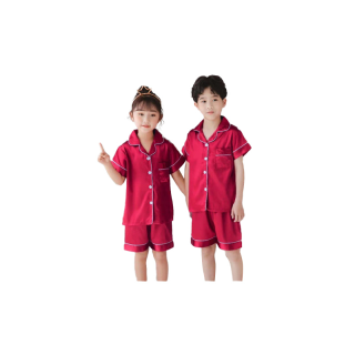 โปรโมชั่น : ชุดนอนเด็กซาตินขาสั้นแขนสั้น 3-14ขวบ มี 7 สี