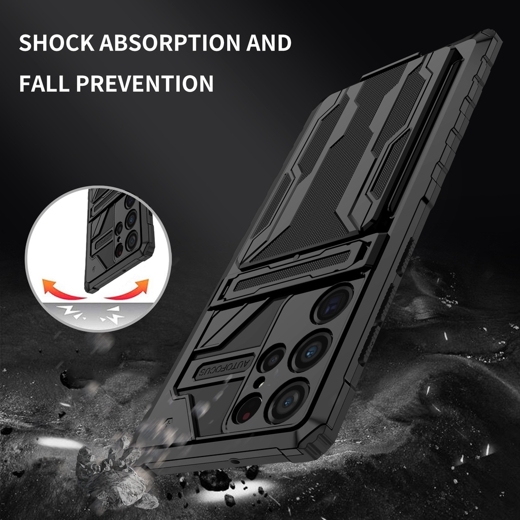 Hybrid Armor Shockproof Phone Case For Samsung Galaxy S24 รูปที่ 8