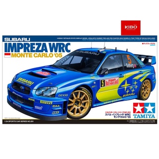 โมเดลประกอบ รถยนต์ทามิย่า Subaru Impreza WRC Montecarlo 05 1/24