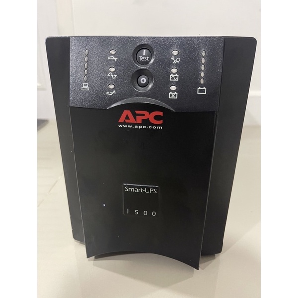 UPS มือสอง APC Smart 1500"SUA1500I"  1500VA/980W Puresinewave ❌ เครื่องเปล่าไม่มีแบตwithout battery❌รับประกัน 1 เดือน