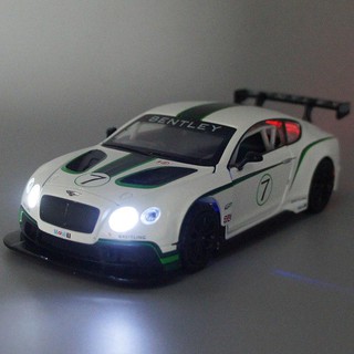 โมเดลรถยนต์ 1:32 GT3  super run sound and light pull back door