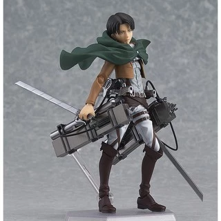 Figma ฟิกม่า Model Figure ฟิกเกอร์ โมเดล Attack on Titan ผ่าพิภพไททัน Levi รีไวล์ เอเลน ของเล่น 🇨🇳