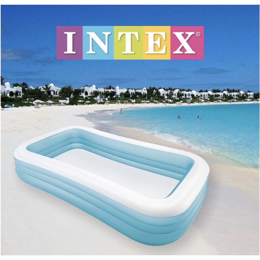 พร้อมส่ง! Intexแท้ สระน้ำ สระเป่าลม สระน้ำintex สระน้ำintex3เมตร ของเล่นสำหรับหน้าร้อน สระเด็ก สงกรานต์