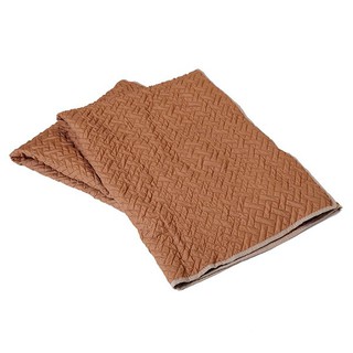 🔥*พร้อมส่ง*🔥 ผ้าห่มบาง ขนาด 60 x 80 นิ้ว สีทูโทน ครีม/น้ำตาล Dual Color Thin Blanket Size 60 x 80 IN. Brown Color