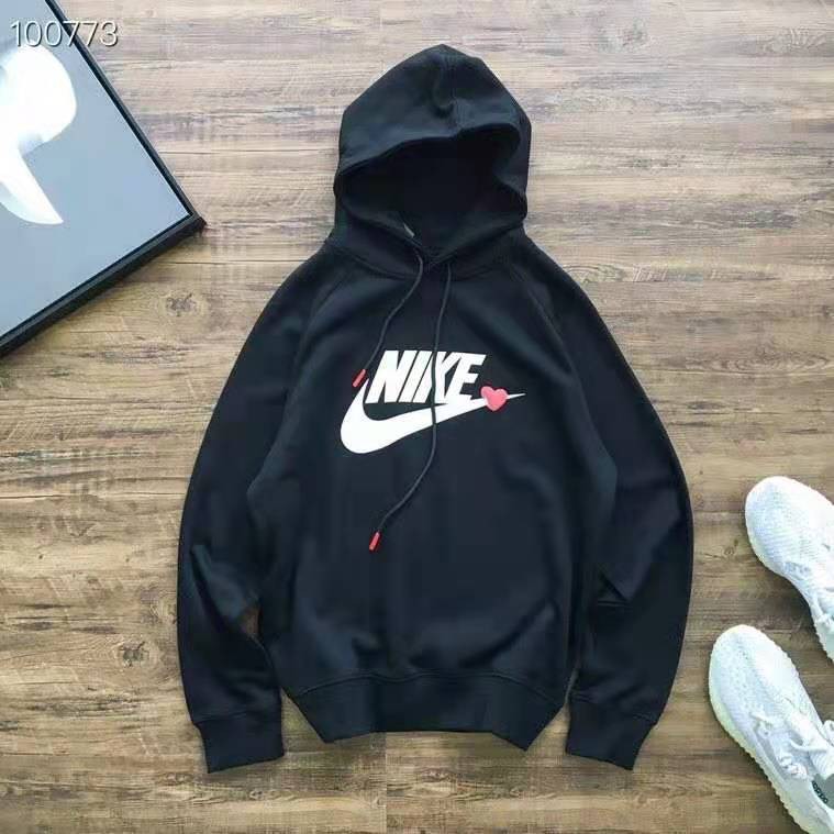 NIKE-LONGเสื้อแจ็คเก็ตกันหนาว เสื้อฮู้ดแขนยาว+หมวกน่ารักแฟชั่นสไตล์เกาหลี