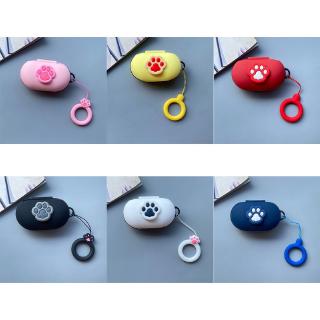 เคสหูฟังลายเท้าแมวสําหรับ Samsung - Galaxy Buds / Buds + หูฟัง