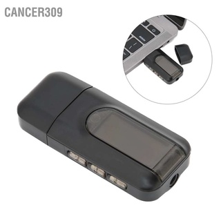 Cancer309 2 In 1 อะแดปเตอร์รับส่งสัญญาณบลูทูธไร้สาย Usb พร้อมจอแสดงผล Led สําหรับระบบเครื่องเสียงรถยนต์