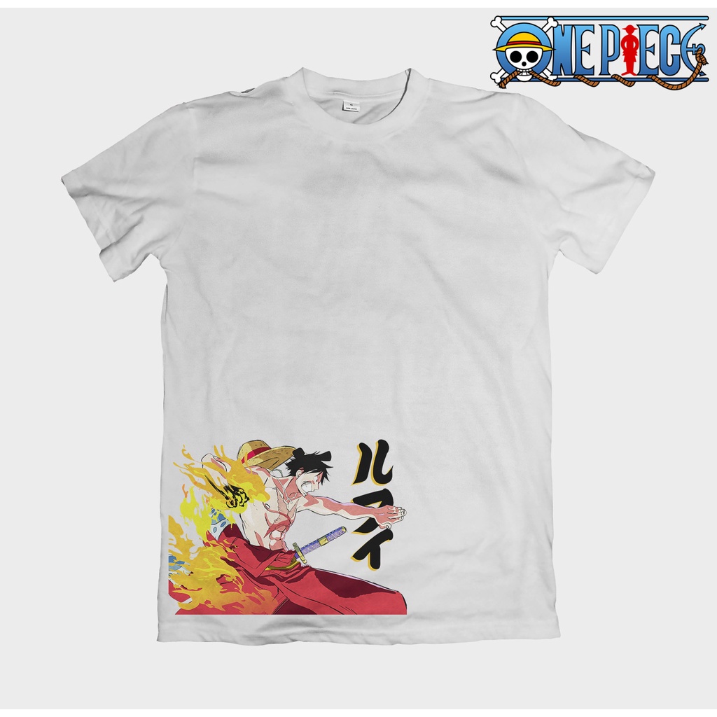 เสื้อยืดลูฟี่ Gomu Gomu Anime One Piece 911