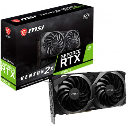 MSI GeForce RTX 3060 Ti 8 GB VENTUS 2X OC Graphics Card #RTX 3060TI