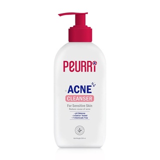 Peurri Clear All Acne Cleanser เพียวรี เจลล้างหน้า สำหรับผู้มีปัญหาสิว แพ้ง่าย ลดการอักเสบของสิว ขนาด 250 ml 20088