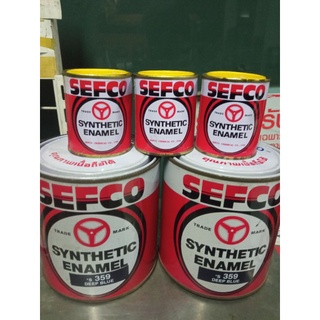 เซฟโก้ Sefco สีน้ำมันเซฟโก้ สีเคลือบเงาเซฟโก้ ขนาด 1/4 กล 0.85 ลิตร และ ขนาดเล็ก 0.083ลิตร