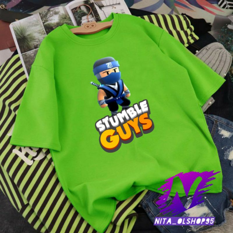 เสื้อยืด Stumble Guys เสื้อยืด Stumble Guys ninja Kids
