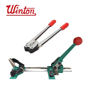 เครื่องแพ็คกล่อง เครื่องรัดกล่อง  มือโยก WINTON SB 12m/m - 16m/m