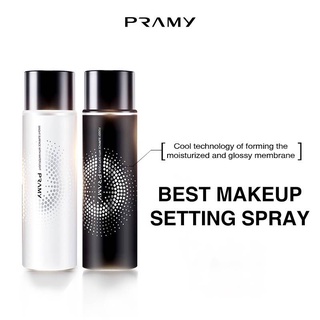 Pramy สเปรย์แต่งหน้า 100 มล. PRAMY Background Moisture Makeup Spray (Moist Glow) / (Matte Finish) 100 มล. SMA