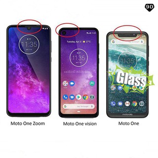 ( Buy One Get One Free ) ฟิล์มกระจกนิรภัยกันรอยหน้าจอสําหรับ Motorola Moto One Zoom