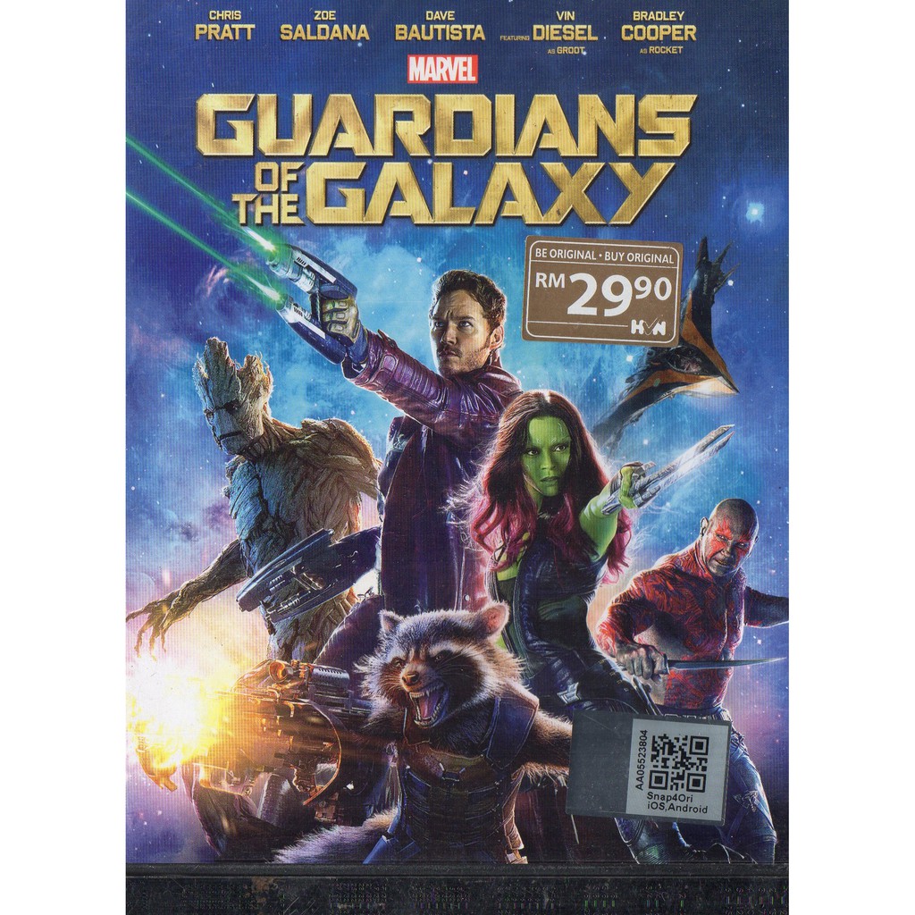 Guardians Of The Galaxy (ดีวีดี)