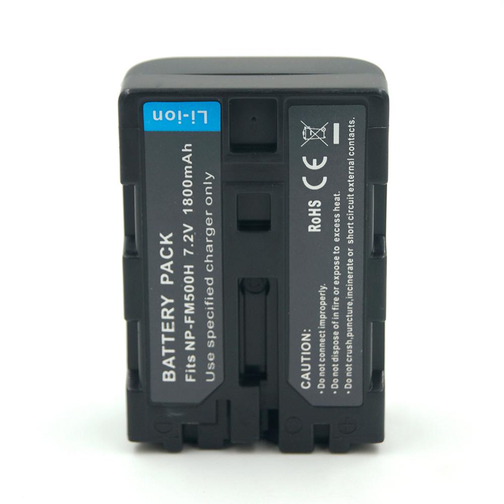 NPFM500H NPFM500H NP FM500H 1800mAh Rechargeable Camera Battery for