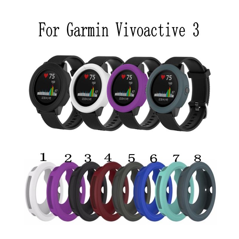 ซิลิโคนเคลือบซิลิโคนสำหรับป้องกันหน้าจอสำหรับ Garmin Vivoactive 3