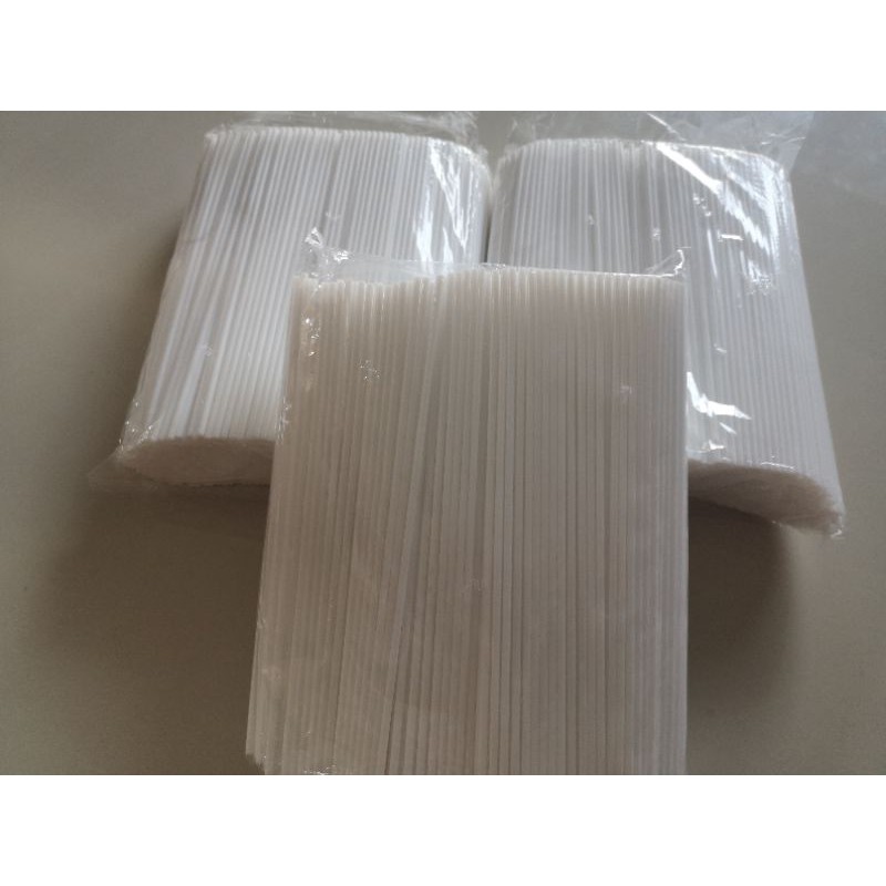 ไม้เสียบเยลลี่​ มาชเมลโล่​ ไม้ป็อบ​ ไม้พลาสติก​ 750-800เส้น​( 500g)