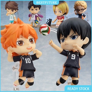 ฟิกเกอร์อนิเมะ Haikyuu Nendoroid Hinata Kenma Kageyama เปลี่ยนหน้าได้ ของเล่นสําหรับเด็ก