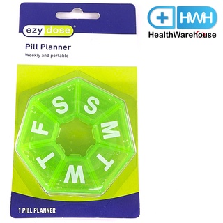 Ezy Dose Pill Planner ตลับใส่ยา 7 เหลี่ยม