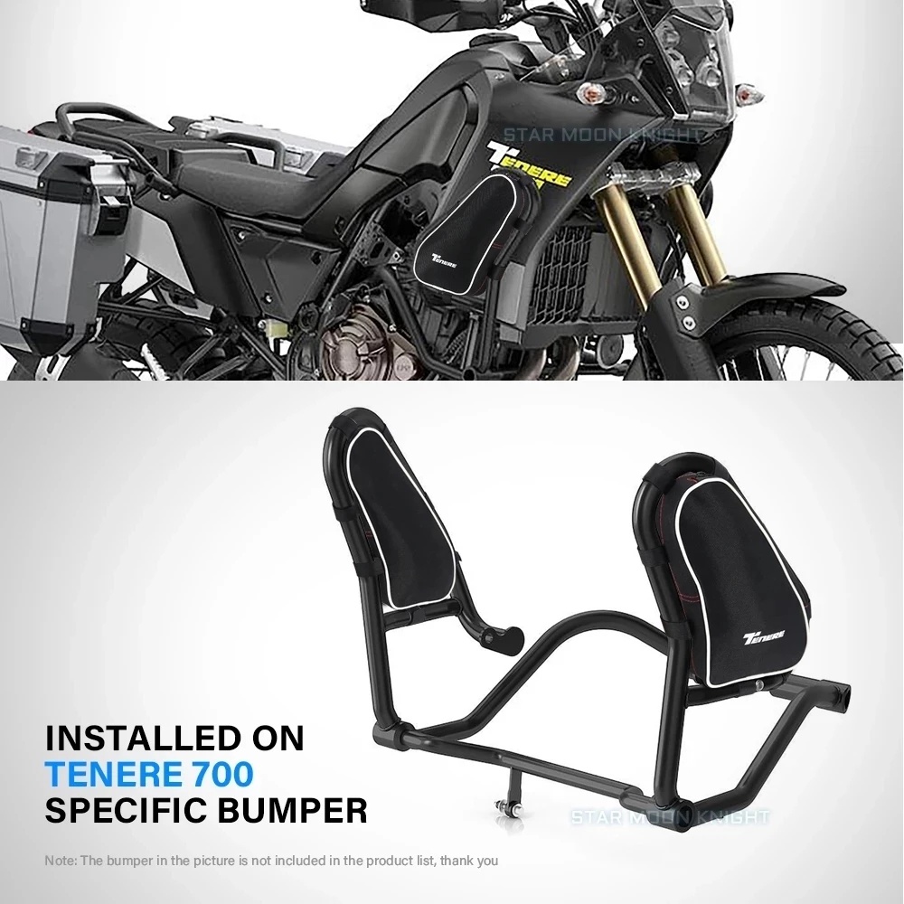 ZWXHN TENERE 700 2022 2023 Support Latéral De Moto Agrandir Plaque D' extension De Béquille pour Y&amaha Tenere 700 XTZ 700 T700 2019 2020 2021 Béquilles (Color : Gray Black