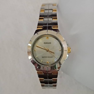 Casio LTP-1242SG-9CDF นาฬิกาข้อมือผู้หญิง นาฬิกาคาสิโอ้