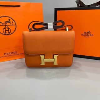 Hermès constant Grad original Size 24CM หนังแท้