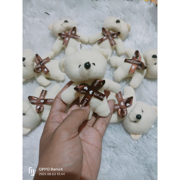 ไม้แขวนเสื้อ ริบบิ้นสีน้ําตาล TEDDY BEAR