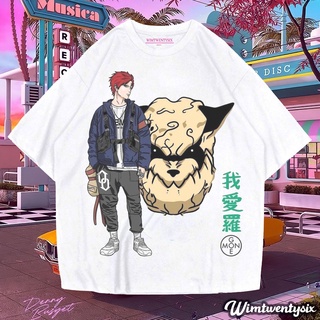 [S-5XL]เสื้อยืด ขนาดใหญ่ | เสื้อยืด ลายการ์ตูนอนิเมะ GAARA STREETWEAR STYLE | เสื้อยืด ขนาดใหญ่ | เสื้อยืด ขนาดใหญ่ พิมพ