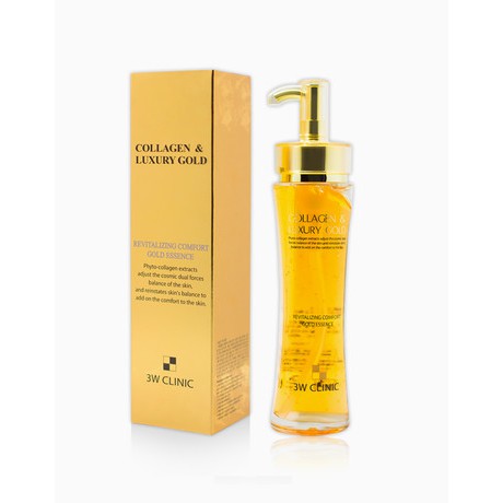 3w Clinic Collagen & Luxury Gold Revitalizing Comfort Gold Essence 150 ...