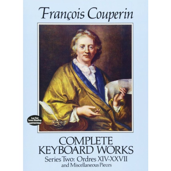 COUPERIN คีย์บอร์ดสมบูรณ์ Works Series 2 Ordres XIV-XXVII