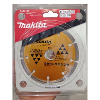 ใบตัดเพชรมากีต้า MAKITA 5"รุ่นA-84115แผ่นตัดสีทอง