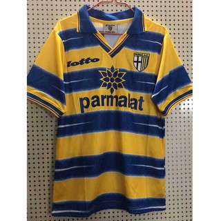 คุณภาพสูงสุด 1998-1999 Parma Calcio Home Football Jersey ย้อนยุค เสื้อฟุตบอล