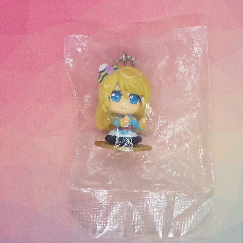 Love Live! School Idol Project Movie Pucho Candy Mascot Keychain Figure ~ Eli Ayase